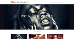 Desktop Screenshot of lowtekphotography.com